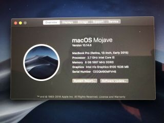 RARELY MacBook Pro A1502 13.  3 