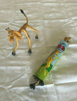 2 - Vintage Toys Bendable Giraffes Fi - Fi Package For One Hong Kong