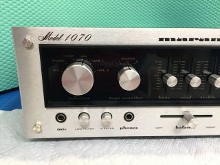 Marantz 1070 Vintage Console Stereo Amplifier in GREAT shape 10