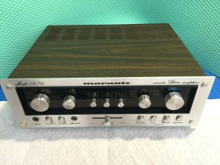 Marantz 1070 Vintage Console Stereo Amplifier in GREAT shape 2