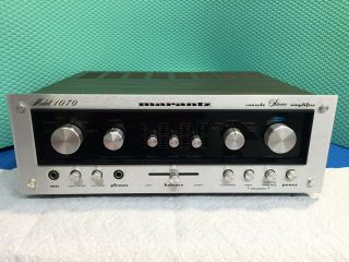Marantz 1070 Vintage Console Stereo Amplifier in GREAT shape 9