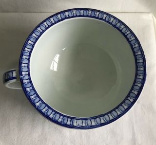 Antique Pottery Pearlware Blue Transfer Wedgwood “Waterlily” c1820 2