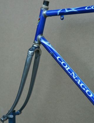 Vintage Colnago Master Columbus Gilco steel Campagnolo frame frameset 57cm 10