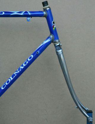 Vintage Colnago Master Columbus Gilco steel Campagnolo frame frameset 57cm 2