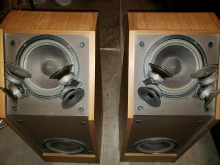 Vintage Bose 601 series III stereo speakers 8