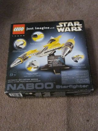 LEGO Star Wars UCS Naboo Starfighter 10026 NIB Ultimate Collector Series 11