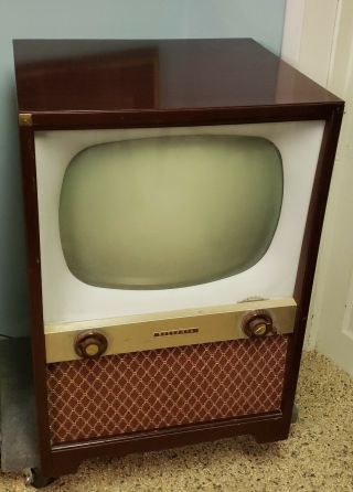 50 ' s HaloLight Sylvania TV Television Model 621M Mid Century Vintage Electronics 12