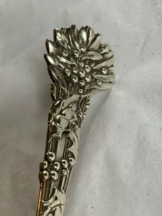 TIFFANY & CO.  HOLLY PATTERN FORK 6.  25 