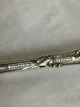 TIFFANY & CO.  HOLLY PATTERN FORK 6.  25 