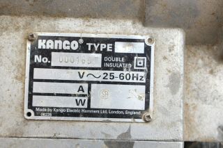 Vintage Kango Electric Corded Demolition Hammer Construction Tool 11