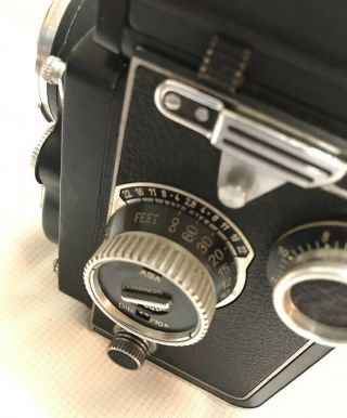 Rollei Rolleiflex TLR 2.  8E with Schneider - Kreuznach Xenotar Lens Vintage Camera 11