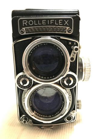 Rollei Rolleiflex TLR 2.  8E with Schneider - Kreuznach Xenotar Lens Vintage Camera 4
