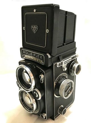 Rollei Rolleiflex TLR 2.  8E with Schneider - Kreuznach Xenotar Lens Vintage Camera 7