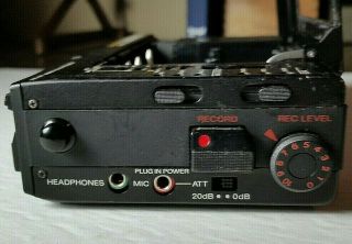old vtg Sony Walkman Professional Stereo cassette recorder Player WM - D6C 4