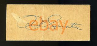 Vintage Frank Sinatra - Autograph Signed Matchbook Cover Signature Circa 1950s