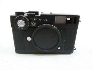 " Rare " Leica Cl 50th Anniversary Camera Body With Case,  Plus