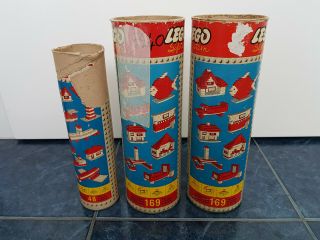 LEGO RARE CANISTERS 700/1 BOX VINTAGE OLD 50 ' S 60 ' S 1:87 50ER SYSTEM MURSTEN ALT 2