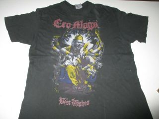 Vintage Shirt Cro Mags 89 Down But Not Out Tour Metal Punk Rock Concert