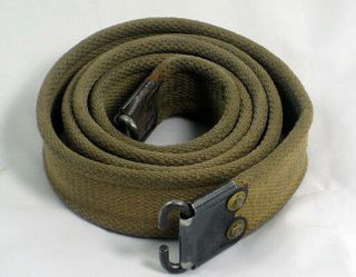 Wwii British Web Rifle Sling For Lee Enfield Smle Bren Tripod Lewis G1