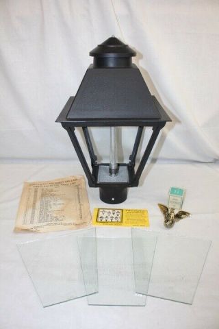 Nib Vintage Charmglow Outdoor Gas Lantern Post Lamp 300t Series C.  1971 Usa