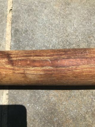 Antique AJ Reach Model R4 Number 7/0 Big Burley Decal Baseball Bat Very Rare 12