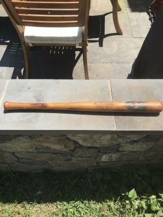 Antique AJ Reach Model R4 Number 7/0 Big Burley Decal Baseball Bat Very Rare 3