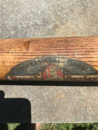 Antique AJ Reach Model R4 Number 7/0 Big Burley Decal Baseball Bat Very Rare 5