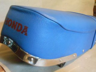 Honda Cb160 - Rare Nos " Blue " Seat - Vintage,  Cyb,  1965 Baby Hawk