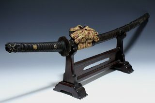 Japan Antique edo long TACHI 景光 sword koshirae tsuba yoroi samurai katana Busho 6