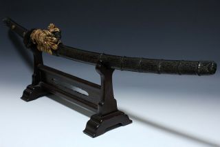 Japan Antique edo long TACHI 景光 sword koshirae tsuba yoroi samurai katana Busho 7