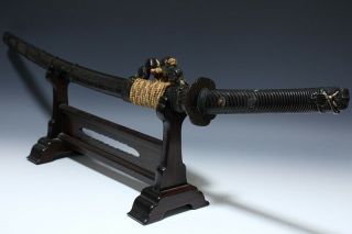 Japan Antique edo long TACHI 景光 sword koshirae tsuba yoroi samurai katana Busho 8