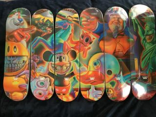 Dgk X Ron English Full Set Skateboard Decks -,  Rare,  Limited Edition