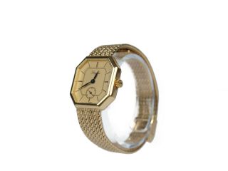 Auth Longines Vintage Gold Plated Hand - Winding Women 