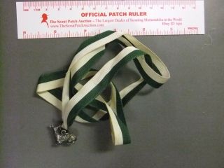 Boy Scout Silver Fawn Award Medal Rare 0324gg