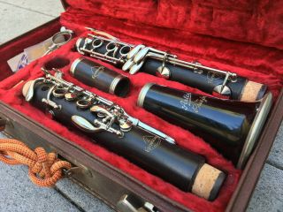 Normandy 7 Wood Clarinet - vintage,  overhauled 2