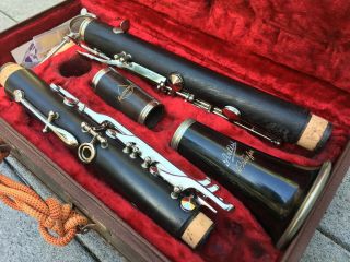 Normandy 7 Wood Clarinet - vintage,  overhauled 5