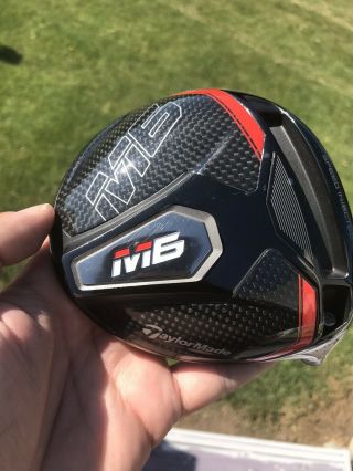 Very Rare Proto 8 Tour Issue Taylormade M6 Driver Head 249ct Tiger Woods,