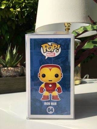 Autographed Iron Man 04 Funko Pop Signed by Stan Lee (Rare) 4
