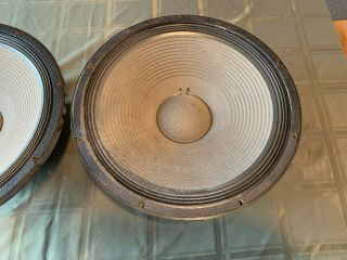 RARE JBL LE - 15B ALNICO WOOFERS SPEAKERS MATCHED PAIR out of L200 4
