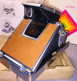 Vintage 1970s Polaroid SX - 70 Alpha 1 Land Camera Owner 1977 5