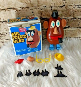 Vintage 1976 Hasbro Romper Room Mr.  Potato Head Set & Box 265