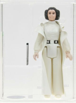 Star Wars 1977 Vintage Kenner Princess Leia Black Hair & Belt (- -) Loose Afa 80