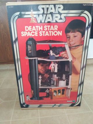Vintage 1978 Star Wars Death Star Space Station Playset
