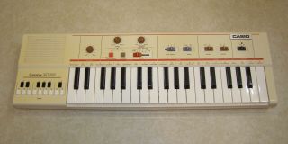 Vintage Casiotone Mt - 40 Portable Keyboard Synthesizer