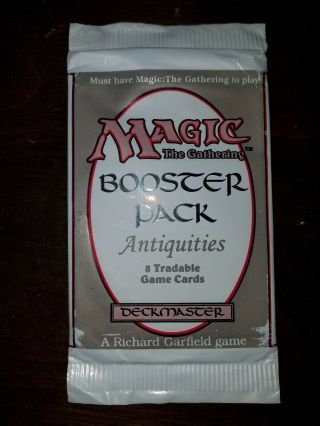 Magic The Gathering - Antiquities Booster Pack - - Mtg Trading Card Rare
