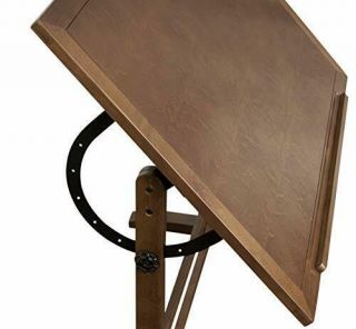 STUDIO DESIGNS 13305 Vintage Drafting Table,  42 in,  Rustic Oak (42 in) (42 in) 5