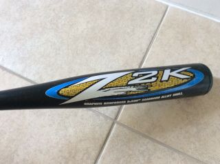 Make Offer Easton Z2k Baseball Bat - 33/28 (- 5) - Bz2 - K Rare