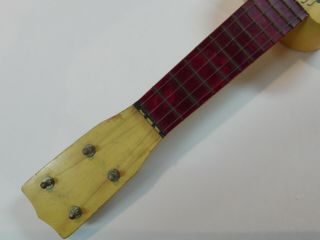 BETTY BOOP 1930 ' s Vintage Wood Ukulele FLEISCHER STUDIOS Koko Bimbo Guitar uke 3