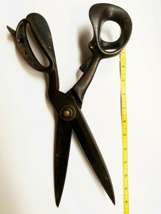 Vintage Wilkinson & Son Sheffield Large Scissors,  Shears,  Tailors Blades 15 Inch 2