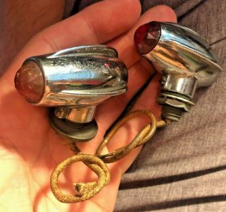 Lighted Vintage Automobile Fender Mounting Parts